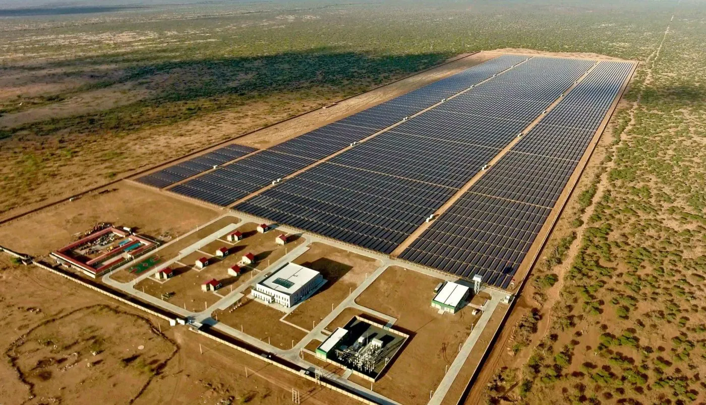 Utility solar farm